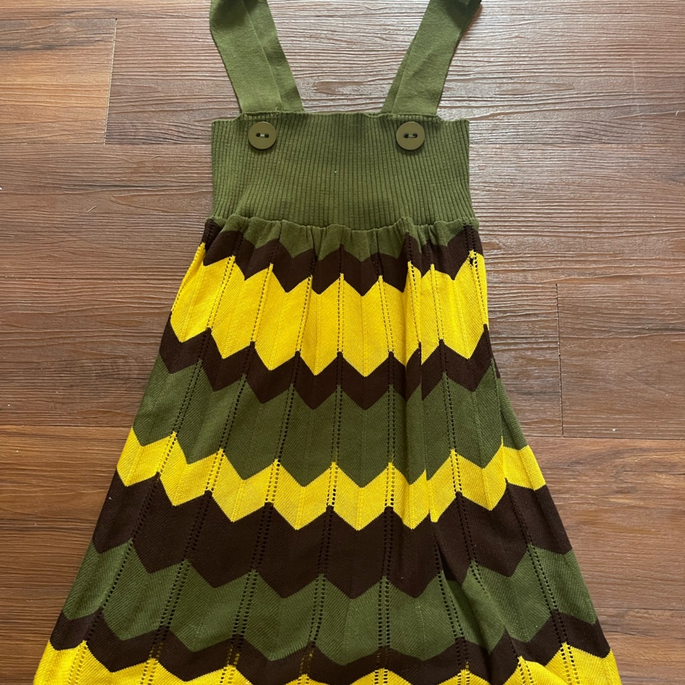 Kid’s Tricot Joli Green Dress